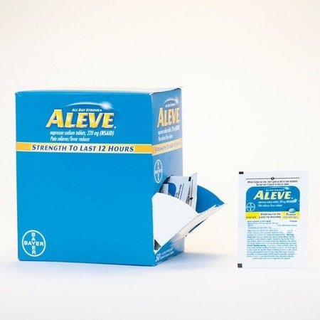 ALEVE Pain Reliever, 50PK BXAL-50